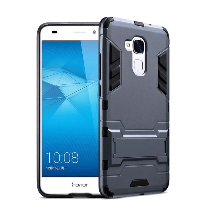 Stap lading Geliefde PC With Silicone Hybrid Back Cover Case For Huawei Honor 5C